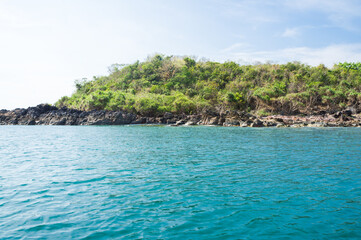 Fototapeta premium Nam Du island. A tranquil island with beautiful beach in Kien Giang, Vietnam. 