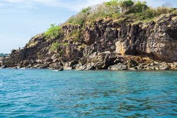Fototapeta premium Nam Du island. A tranquil island with beautiful beach in Kien Giang, Vietnam. 