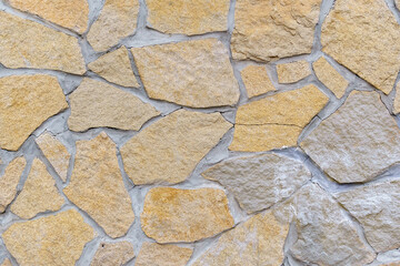 building wall light brown stone texture background abstraction.