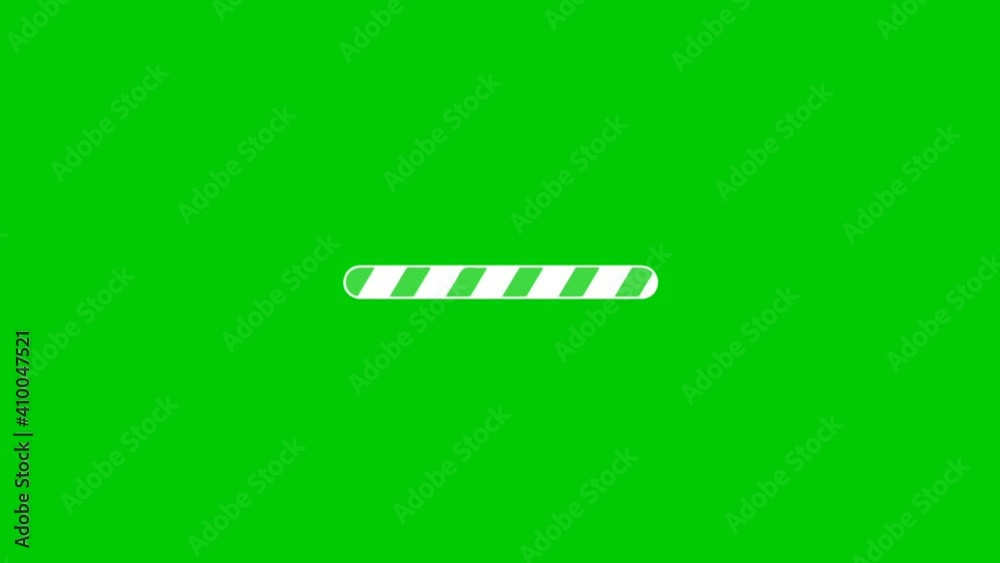 Aufkleber oading marks in a flat style on a green screen so you can easily incorporate them into your scene or video.