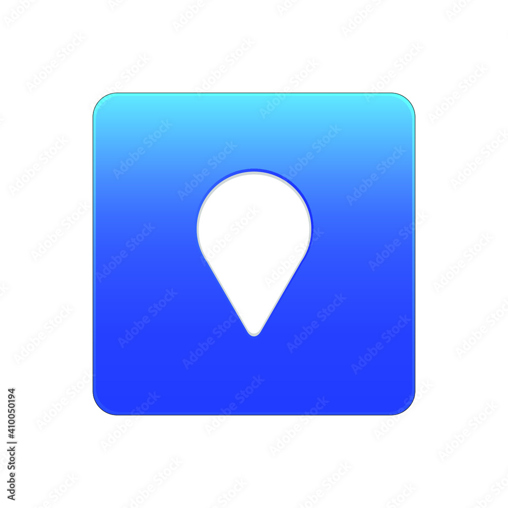 Poster flat, isolated and trendy style maps logos. maps logo background for your website design logo, app, 