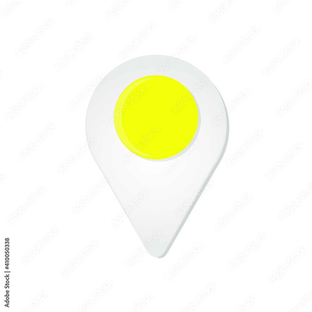Aufkleber flat, isolated and trendy style maps logos. maps logo background for your website design logo, app, 