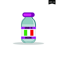 medicine bottle with medicine