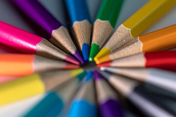 Fototapeta premium color pencils 