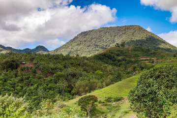 Mount Talinis Volcano, in Negros oriental, Philippines