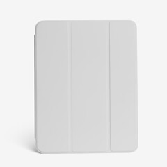 White digital tablet case mockup