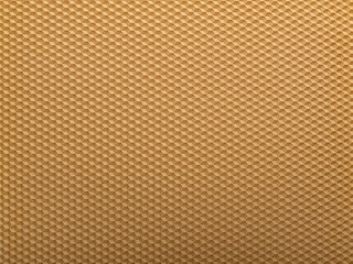 Seamless Yellow Honeycomb texture. Geometrical abstract background. Template.