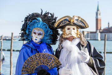 Mask in carnival of Venice