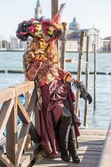 Obraz premium Mask in carnival of Venice