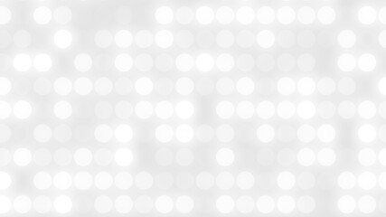 Dot white gray pattern gradient texture background. Abstract  technology big data digital background. 3d rendering.