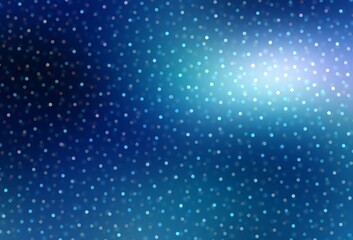 Glittering dark blue festive night background abstract graphic.