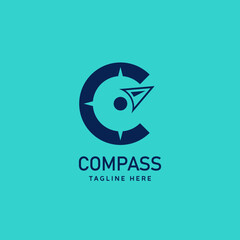 compass icon, compass logo, historical industry and commercial