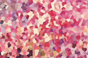 Colorful Geometric mosaic abstract background. Pattern with different shapes for Wallpaper, screen, mobile app, banner, flyer