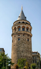 Fototapeta na wymiar Galata tower in Istanbul, Turkey