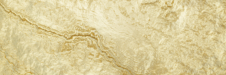 3D rendering abstract gold background