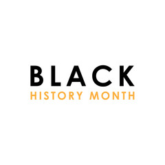 Black History Month Vector Design For Banner Print and Greeting Background