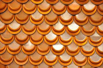 background luxury golden iron ornament