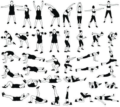 Exercise Icon Figure Images – Browse 50,261 Stock Photos, Vectors, and  Video
