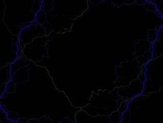 Imaginatory fractal background Image