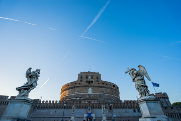 The Mausoleum of Hadrian (Castel Sant'Angelo) ROME, ITALY