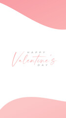 Happy Valentine's Day . Valentine Day Greeting Card . Vector illustrations