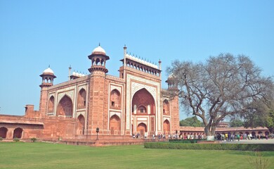Fototapeta na wymiar Taj Mahal ,UNESCO World Heritage Site, Uttar Pradesh,Agra, india