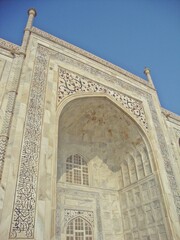 Fototapeta na wymiar Taj Mahal ,UNESCO World Heritage Site, Uttar Pradesh,agra India,
