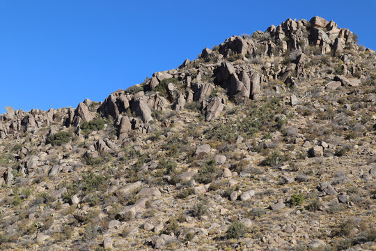 Dry Desert Near Yarnell, Arizona