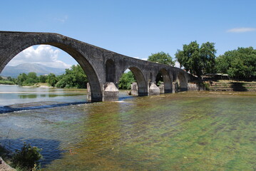 Fototapeta na wymiar Greece - Epirus - Brücke von Arta
