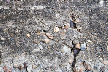 Stone and stone wall surfaces of different shapes. Texture background