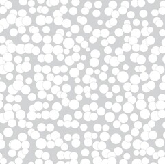 seamless pattern with white circles