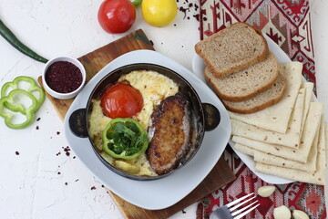 Turkish foods dinner High quality photo