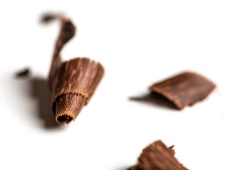 Chocolate shavings