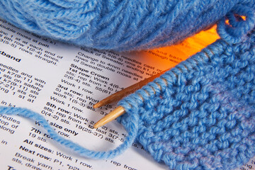 Knitting Needles and Wool