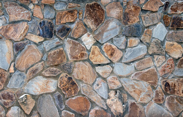 Stone wall texture. Old castle stone wall texture, natural stone background.