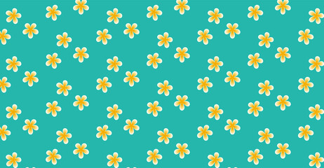 Pattern Champaka flowers. Background, wallpaper.