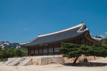Obraz premium around if Gyeongbokgung Palace in Seoul