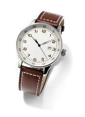 sport wristwatch for man isolated