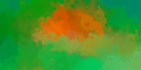 Painted artistic creation. Brushed vibrant wallpaper. Unique and creative illustration. Abstract background of colorful brush strokes.