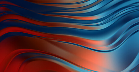 Abstract background. Colorful wavy design wallpaper. Graphic illustration.