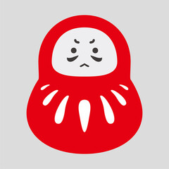 正月素材　達磨