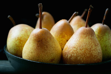 Fresh home grown pears