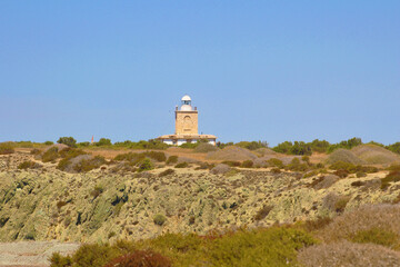 Fototapeta na wymiar Faro de Tabarca, Alicante
