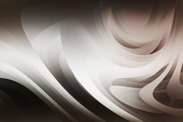 Dynamic trendy simple fluid color gradient abstract cool background with overlapping line effects.  Illustration for wallpaper, banner, background, card, book, pamphlet,website. 2D illustration..