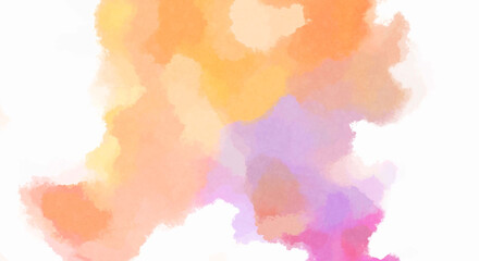 Obraz premium Watercolor painted background. Abstract Illustration wallpaper. Brush stroked painting. 2D Illustration.
