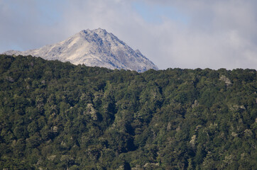 The Monument in Fiordland National Park. Southland. South Island. New Zealand.