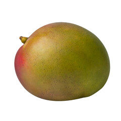 Mango whole isolated on white background close up