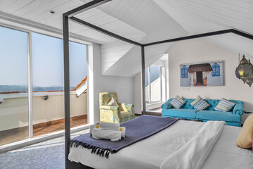 Modern chic luxury bedroom room