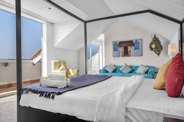 Modern chic luxury bedroom room