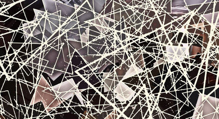 Modern art. Colorful contemporary artwork. Color strokes of paint. Brushstrokes on abstract background. Brush painting.